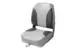 Кресло складное алюминиевое с мягкими накладками, серый/угольный