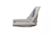 Кресло Skipper складное с мягкими накладками, серый/синий SK75109
