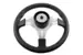 Рулевое колесо Volanti Luisi MANTA обод черный, спицы серебряные д. 355 мм VN70551-01