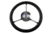 Рулевое колесо Volanti Luisi LIPARI обод черный, спицы серебряные д. 280 мм VN828022-01