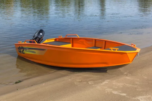 VOLZHANKA 42 с мотором YAMER 10 PRO, румпель (S, базовая)